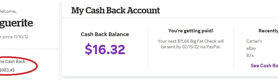 Earning Cash Back For Your Holiday Account