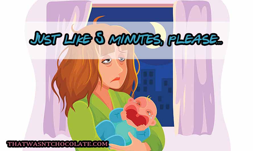 Just like 5 minutes, please…