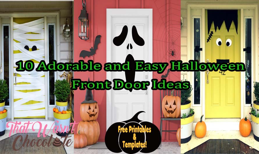 Easy Halloween Front Door Ideas for Spooky Season