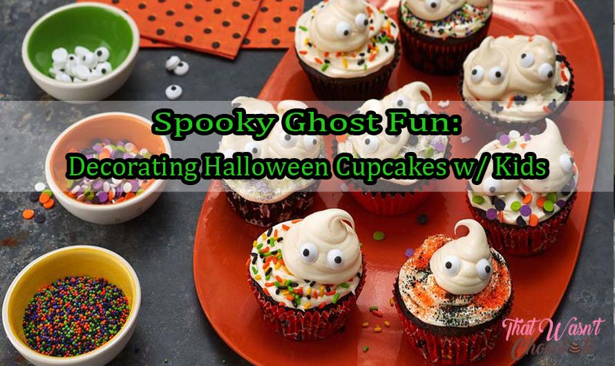 Spooky Ghost Fun: Decorating Halloween Cupcakes w/ Kids